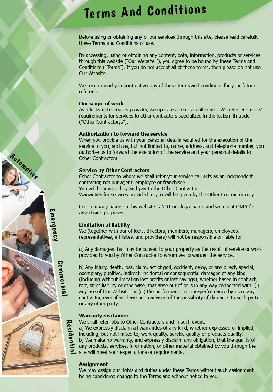 Locksmith Master Store Potomac, MD 301-944-5993